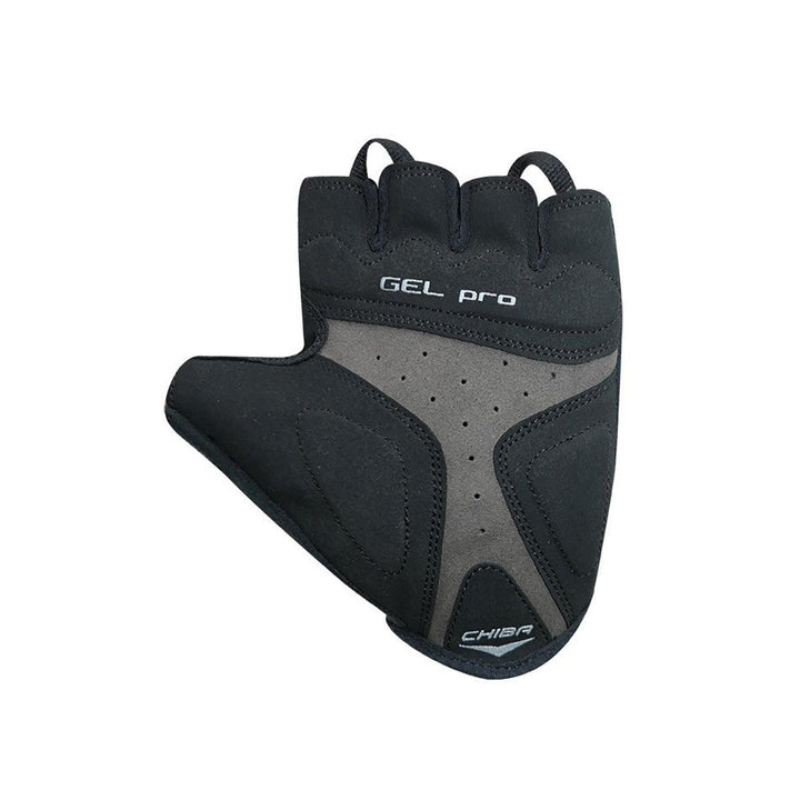 Chiba Gel Air Reflex Mens Cycling Gloves (Black) - BUMSONTHESADDLE