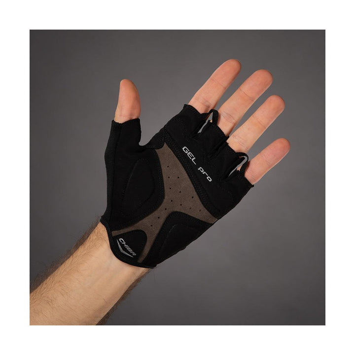 Chiba Gel Air Reflex Mens Cycling Gloves (Black) - BUMSONTHESADDLE