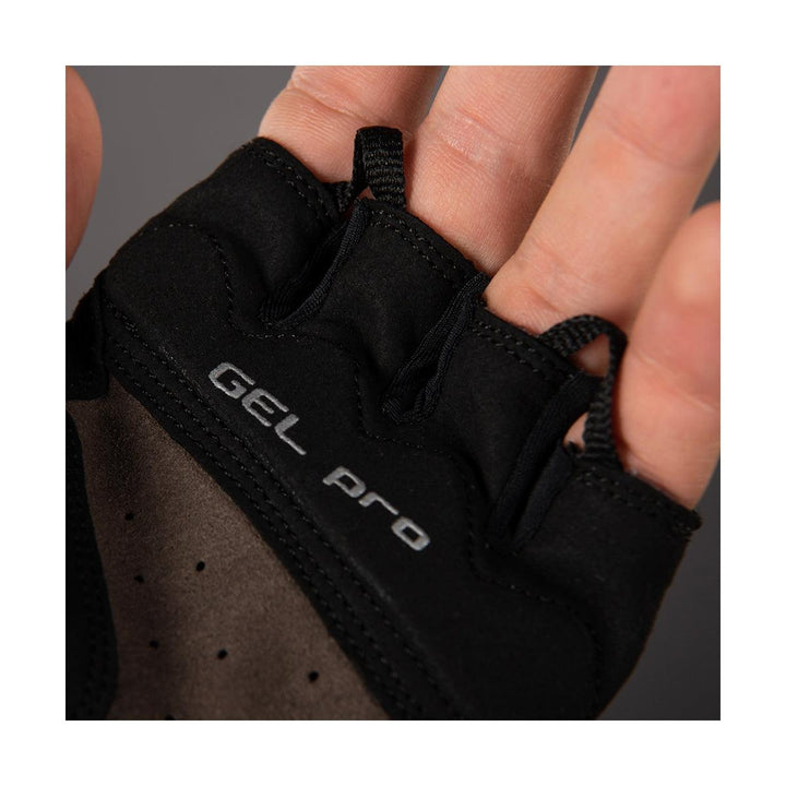 Chiba Gel Air Reflex Mens Cycling Gloves (Black) - BUMSONTHESADDLE