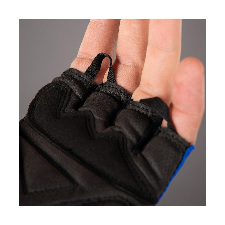 Chiba Gel Comfort Mens Cycling Gloves (Blue) - BUMSONTHESADDLE