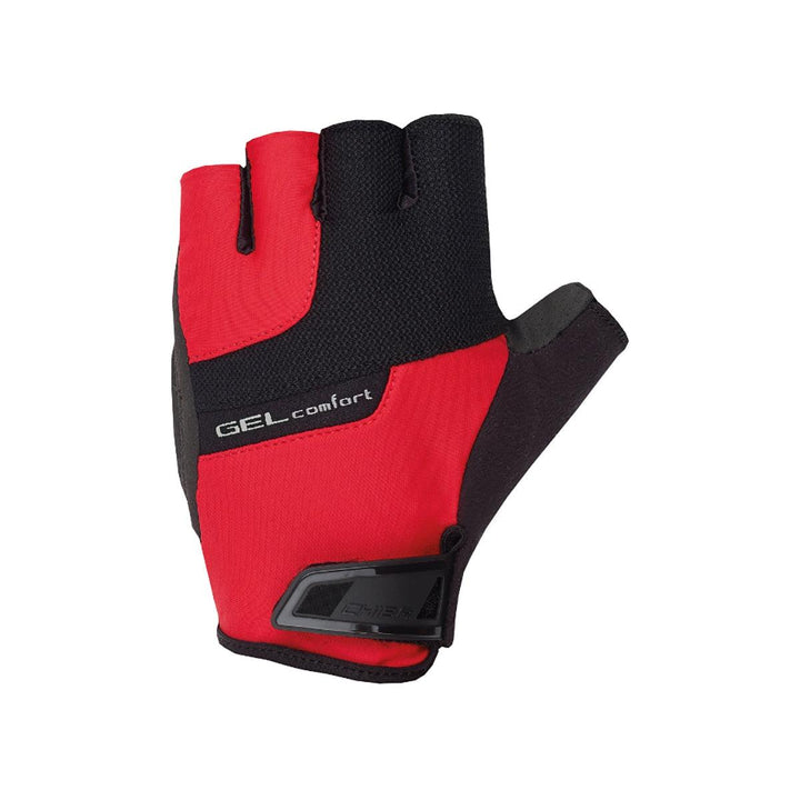 Chiba Gel Comfort Mens Cycling Gloves (Red) - BUMSONTHESADDLE