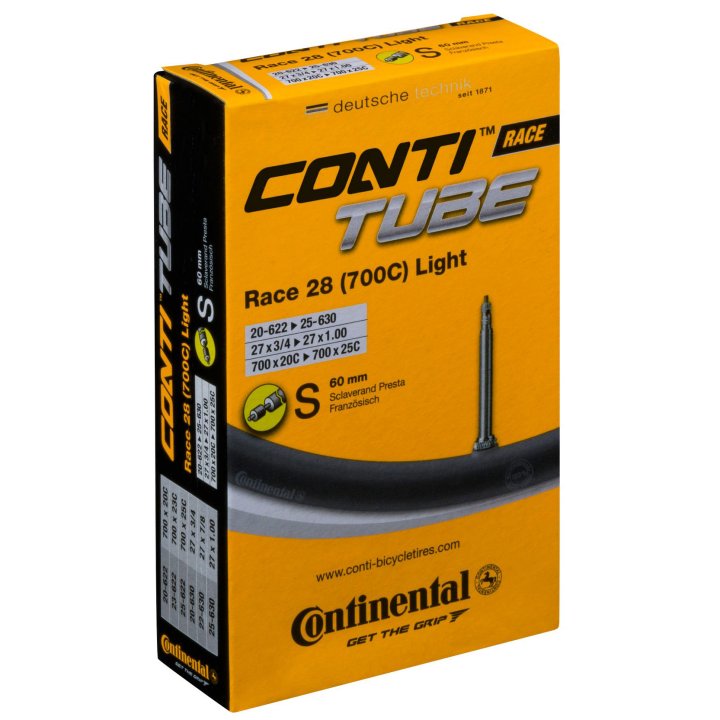 Continental Race 28 Light 700x20-25c 80mm Presta