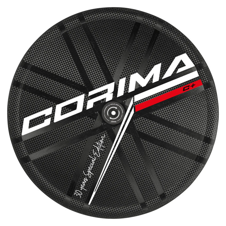 Corima Disc C+ WS Carbon Rim Brake Wheel - Shimano/Sram (Black/White Decals)