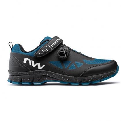 Northwave Corsair MTB Cycling Shoes (Black /Deep Blue)