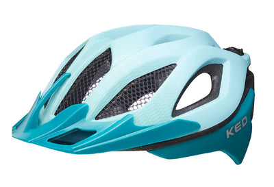 KED Spiri II MTB Cycling Helmet (Light Blue/Green)