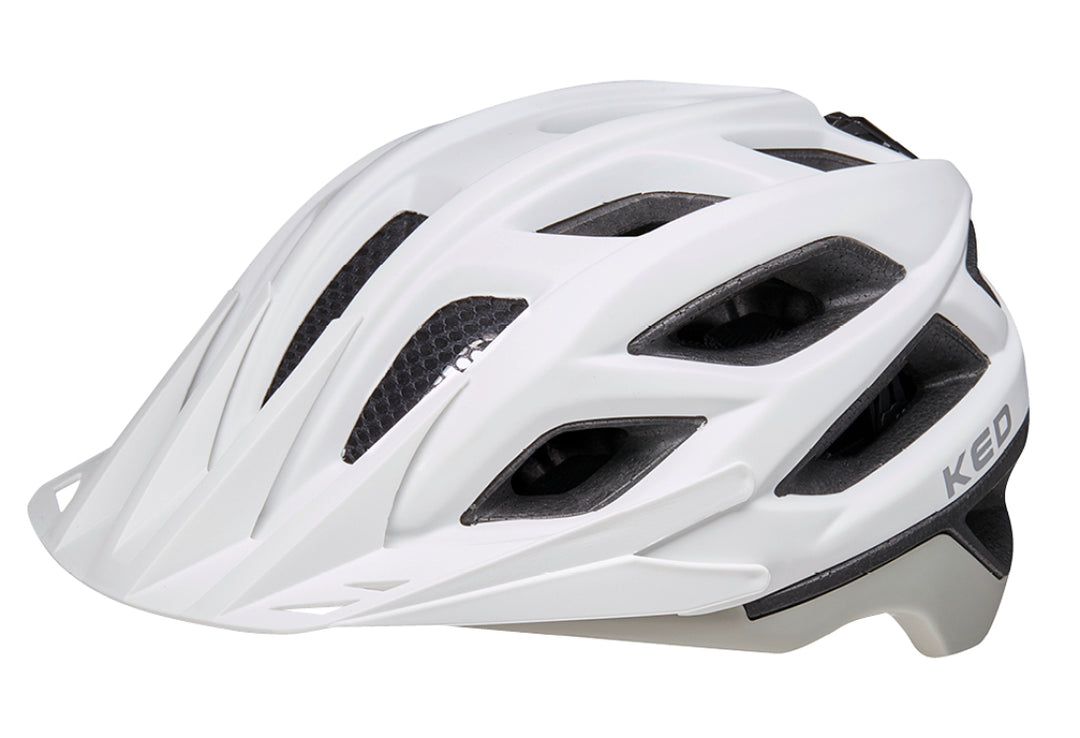 KED Companion MTB Cycling Helmet (White/Ash Matt)