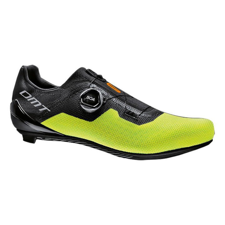 DMT KR4 Road Cycling Shoes (Black/Yellow Fluo) - BUMSONTHESADDLE