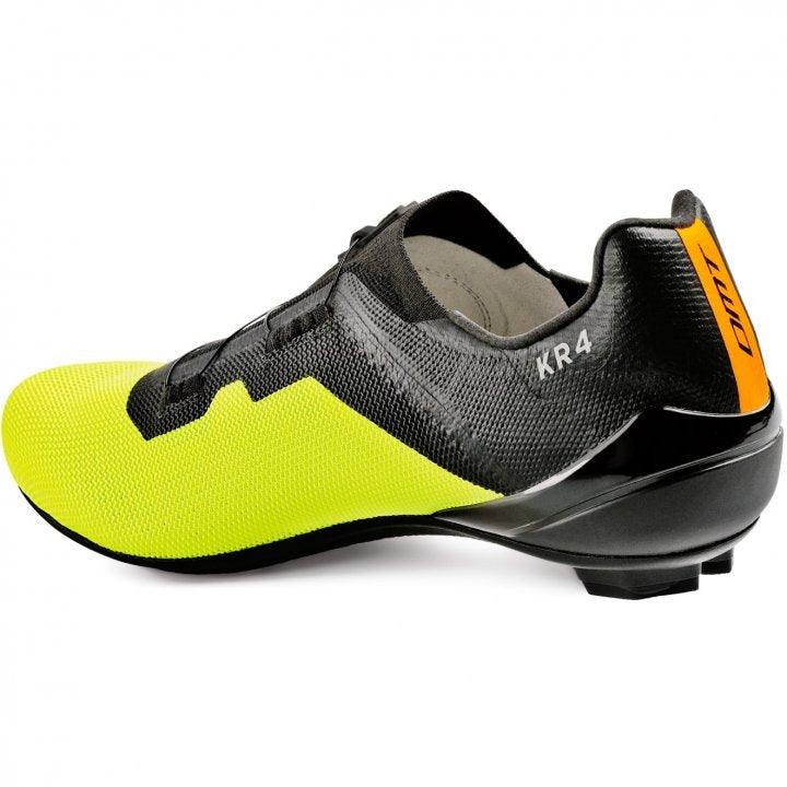 DMT KR4 Road Cycling Shoes (Black/Yellow Fluo) - BUMSONTHESADDLE