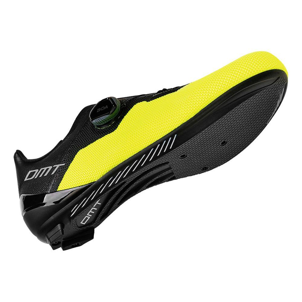 DMT KR4 Road Cycling Shoes (Black/Yellow Fluo) - BUMSONTHESADDLE
