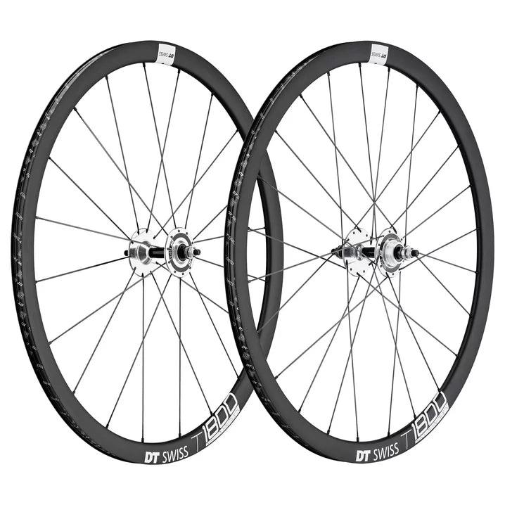 DT Swiss T 1800 Classic Aluminium Tubeless Wheel (Black) - BUMSONTHESADDLE