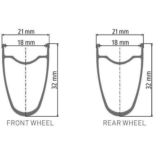 DT Swiss T 1800 Classic Aluminium Tubeless Wheel (Black) - BUMSONTHESADDLE