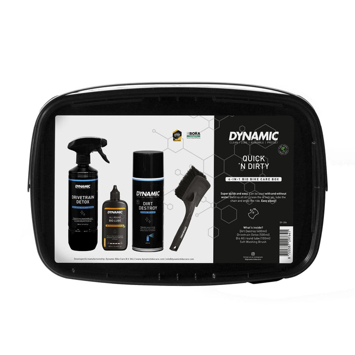 Dynamic Quick 'N' Dirty Bike Care Box - BUMSONTHESADDLE