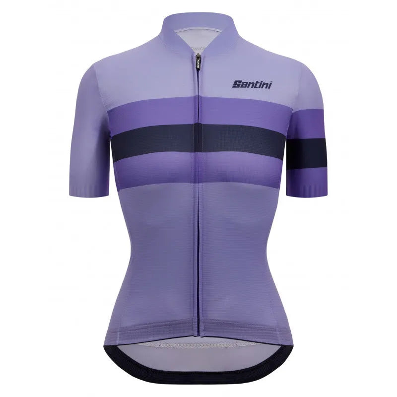 Santini Ecosleek Bengal Womens Cycling Jersey (Lillac)