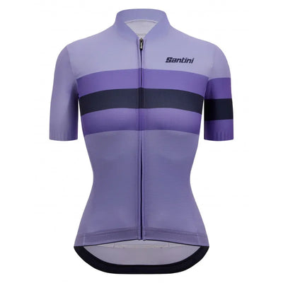 Santini Ecosleek Bengal Womens Cycling Jersey (Lillac)