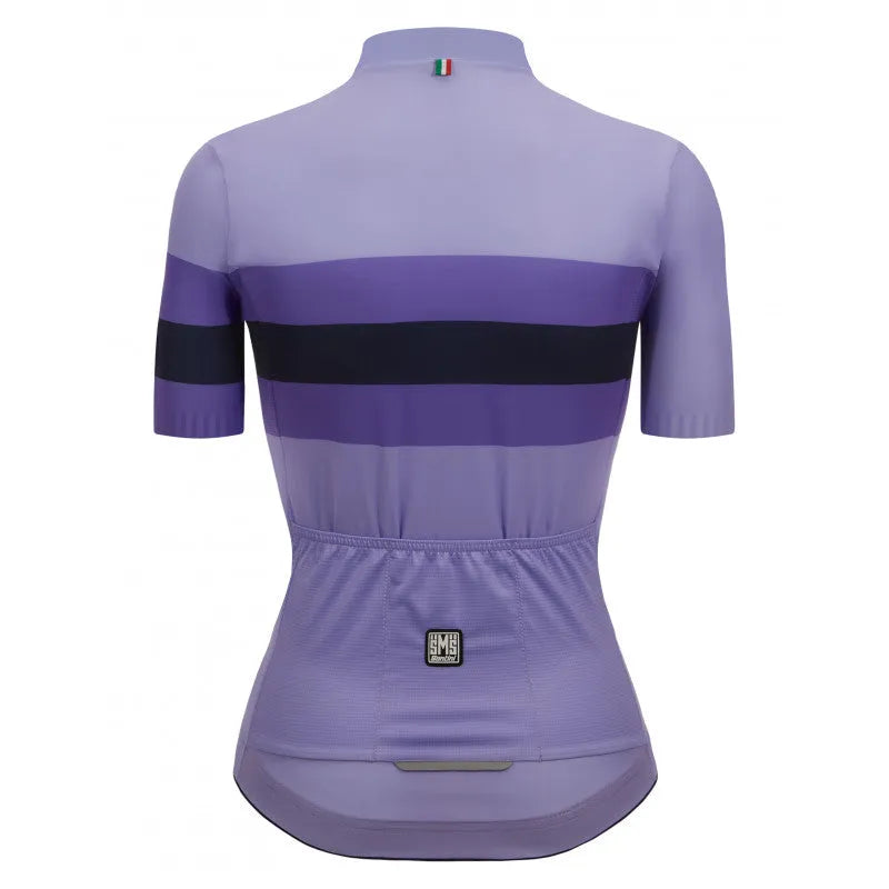 Santini Ecosleek Bengal Womens Cycling Jersey (Lillac)