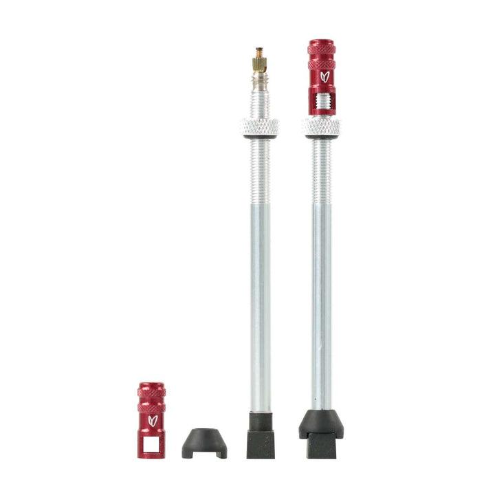 Effetto Mariposa Tubeless Valves (Silver) - Pack of 2 - BUMSONTHESADDLE