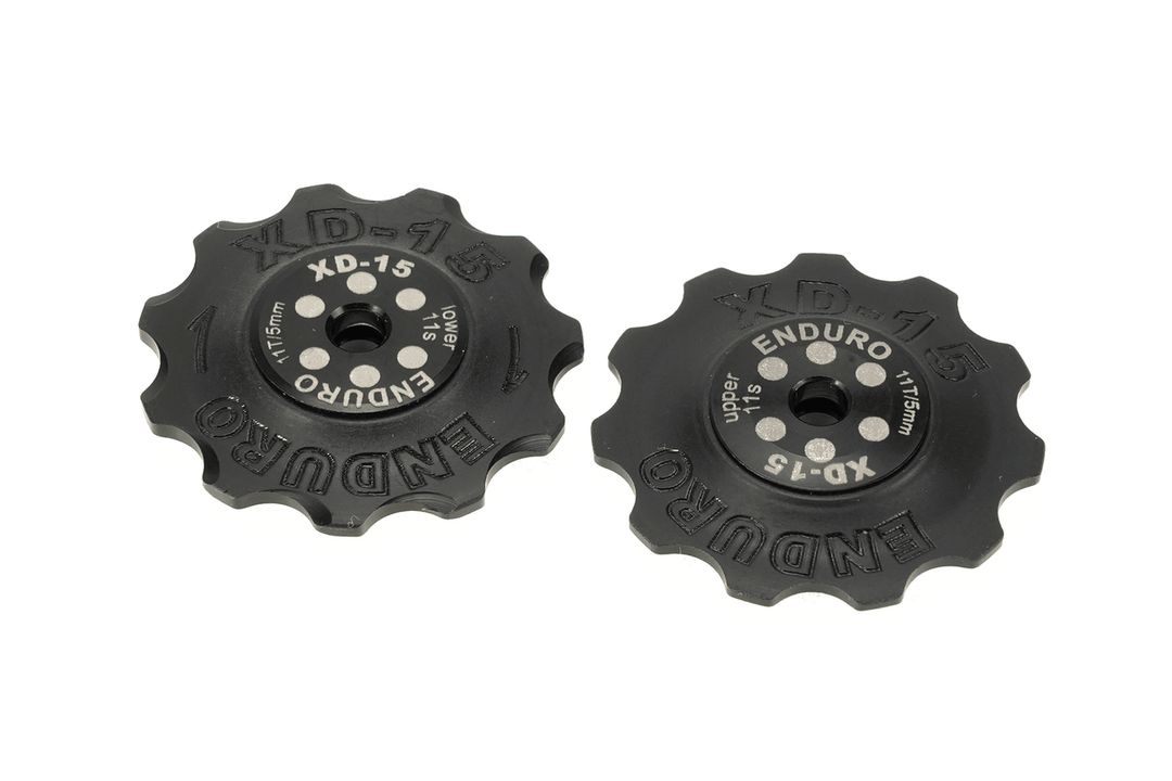 Enduro XD-15 Derailleur Pulley For Shimano (Black) - BUMSONTHESADDLE
