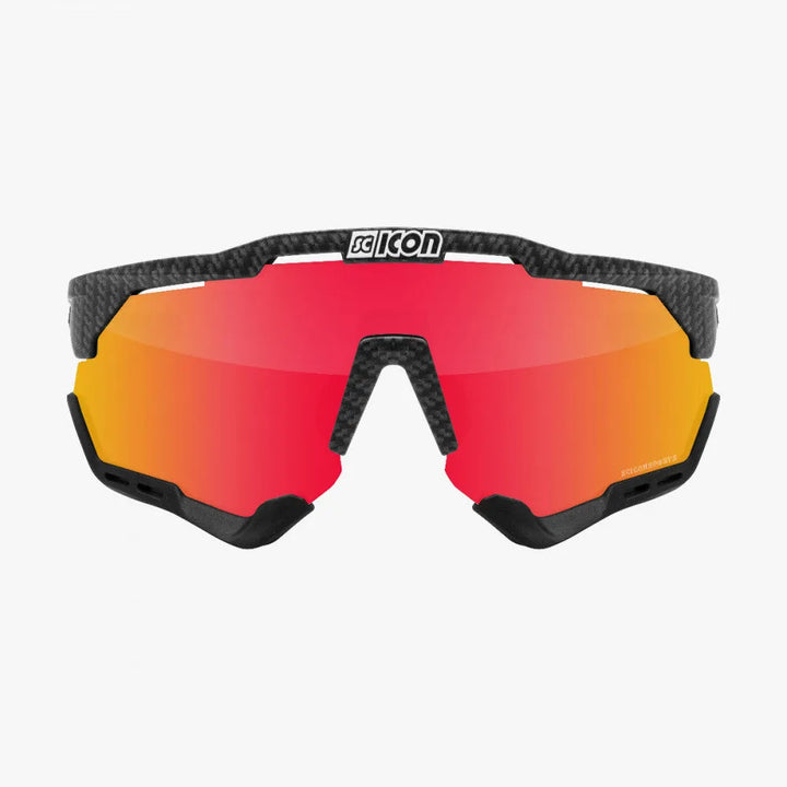 Scicon Aeroshade XL Sport Sunglasses (Multimirror Red/Carbon Matt)