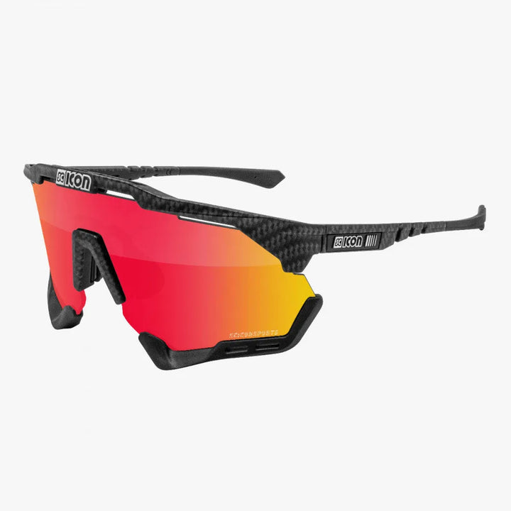 Scicon Aeroshade XL Sport Sunglasses (Multimirror Red/Carbon Matt)