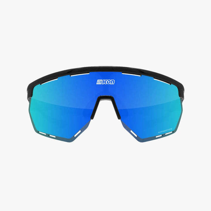 Scicon Aerowing Sport Sunglasses (Multimirror Blue/Black)