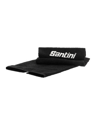 Santini Forza Indoor Cycling Towel (Black)