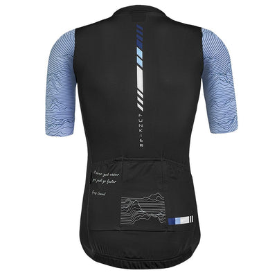 Funkier Mello Elite Mens Cycling Jersey (Blue/Black)