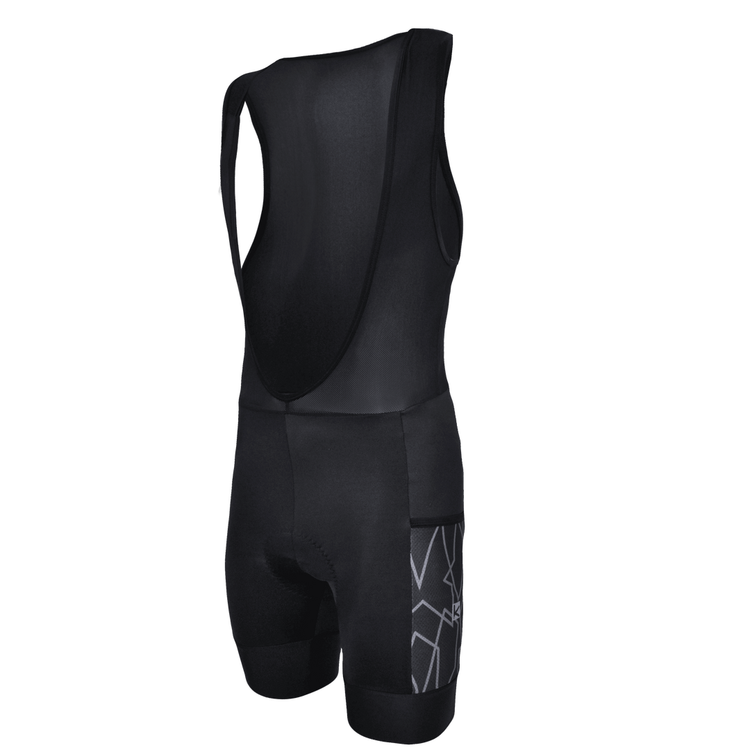 Funkier Piana Elite Mens Cycling Bibshorts (Black) - BUMSONTHESADDLE