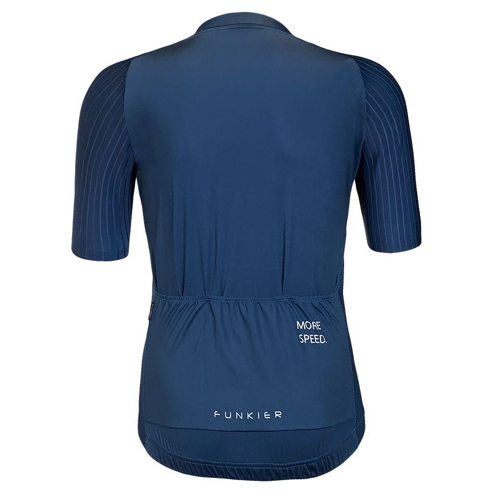 Funkier Rocco Elite Mens Cycling Jersey (Blue) - BUMSONTHESADDLE