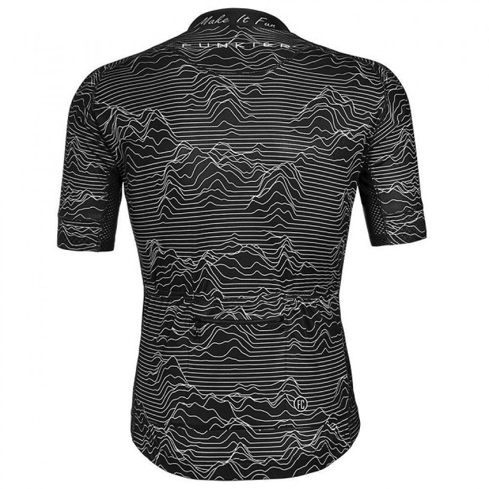 Funkier Rossini Pro Mens Cycling Jersey (Black) - BUMSONTHESADDLE