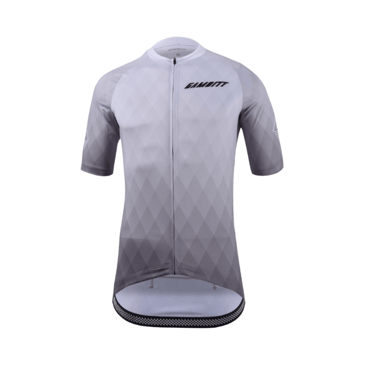 Gambitt Classic Mens Cycling Jersey (Overcast) - BUMSONTHESADDLE
