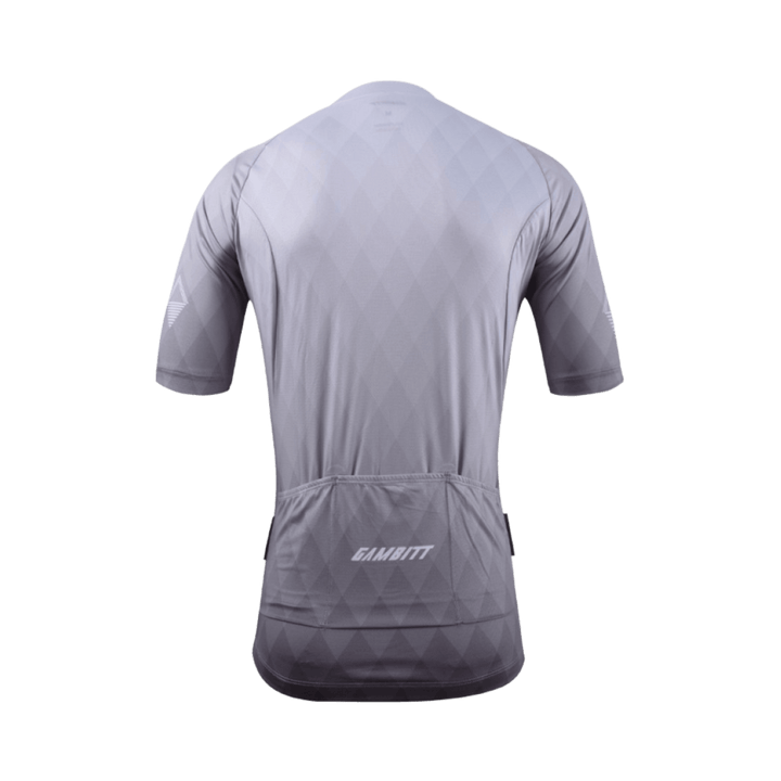 Gambitt Classic Mens Cycling Jersey (Overcast) - BUMSONTHESADDLE