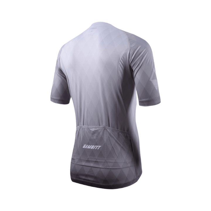 Gambitt Classic Mens Cycling Jersey (Overcast) - BUMSONTHESADDLE