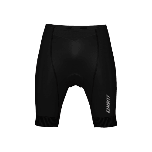 Gambitt Freeflow Mens Cycling Shorts (Black/Red) - BUMSONTHESADDLE