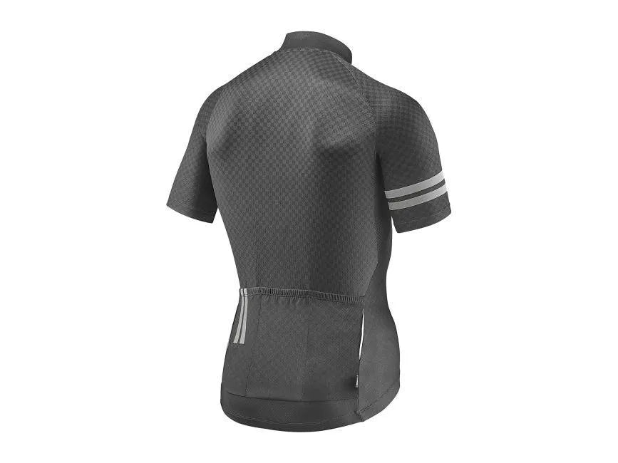 Giant Podium Mens Cycling Jersey (Black/Grey) - BUMSONTHESADDLE