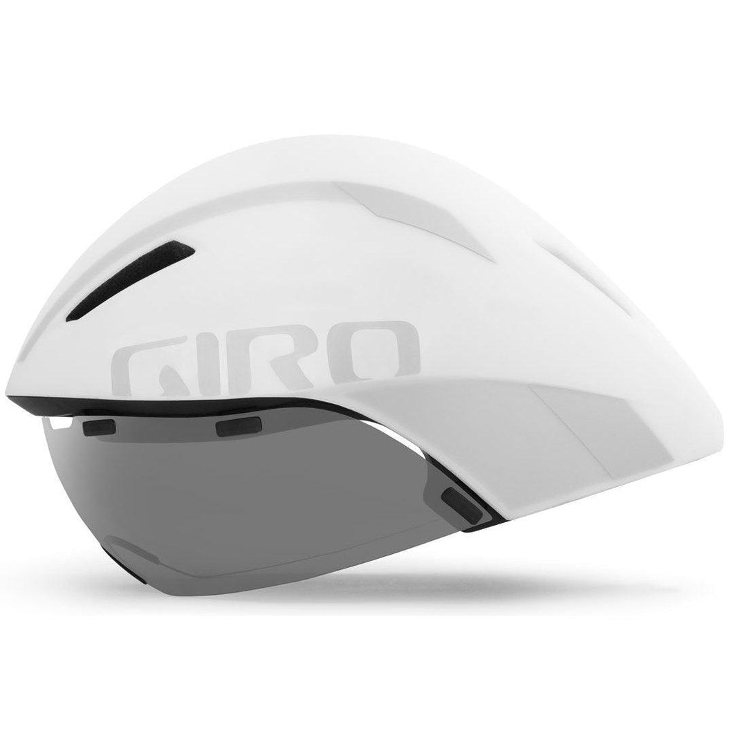 Giro Aerohead MIPS Road Cycling Helmet (Matte White/Silver) - BUMSONTHESADDLE