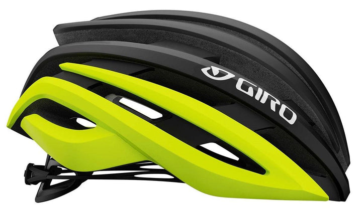 Giro Cinder MIPS Road Cycling Helmet (Matte Black Fade/Highlight Yellow) - BUMSONTHESADDLE