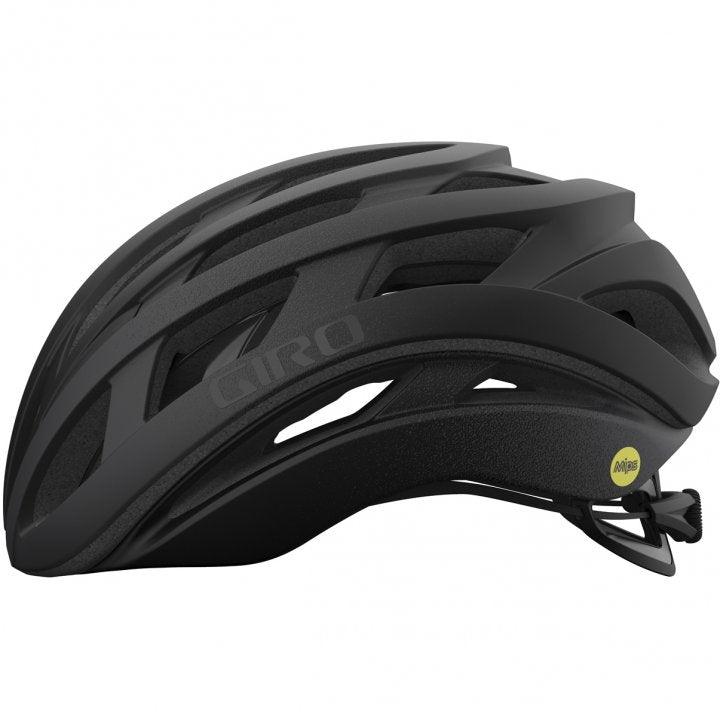 Giro Helios Spherical MIPS Road Cycling Helmet (Matte Black Fade) - BUMSONTHESADDLE