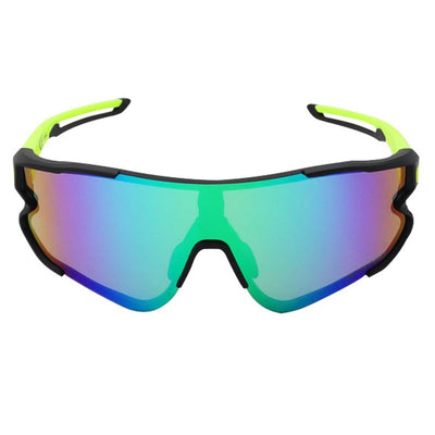 Zakpro Professional Outdoor Sport Sunglasses (Fluorescent Green)