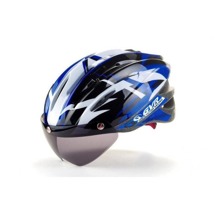 GVR 203V Jump Road Cycling Helmet (Blue) - BUMSONTHESADDLE