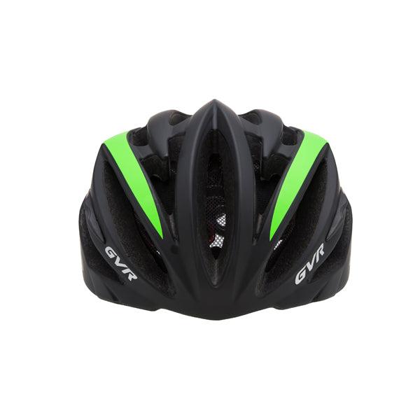 GVR In-Mold Adult Road Cycling Helmet (Matt Green) - BUMSONTHESADDLE