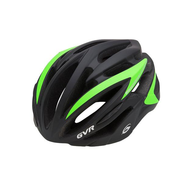 GVR In-Mold Adult Road Cycling Helmet (Matt Green) - BUMSONTHESADDLE