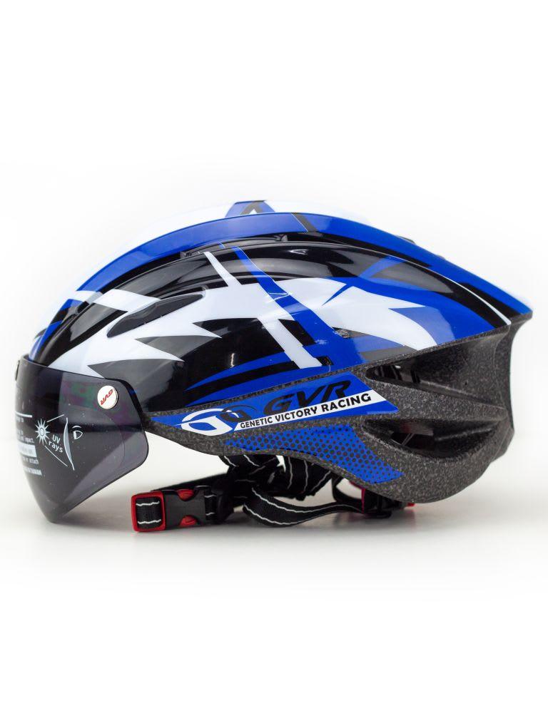 GVR Jump Adult Road Cycling Helmet (Blue) - BUMSONTHESADDLE