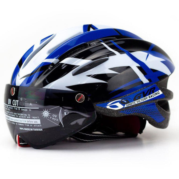 GVR Jump Adult Road Cycling Helmet (Blue) - BUMSONTHESADDLE