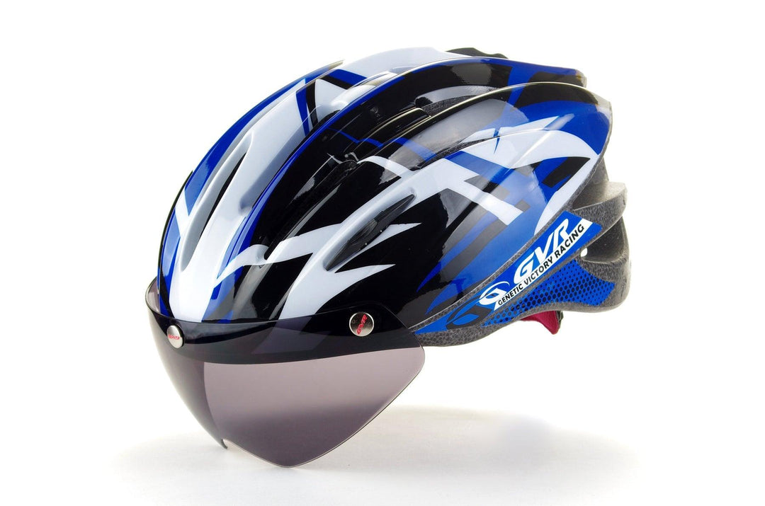 GVR Jump Adult Road Cycling Helmet (Blue) - BUMSONTHESADDLE