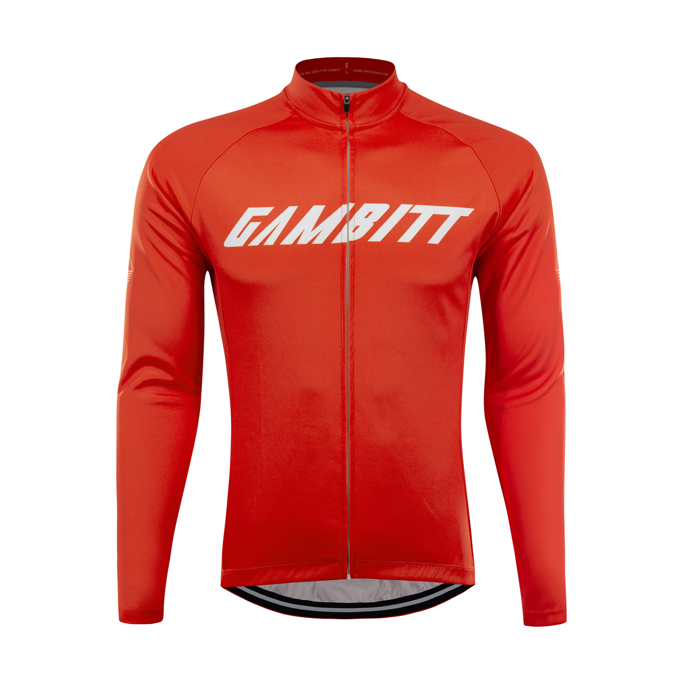Gambitt Freddo Mens Cycling Jersey (Fiery Red)