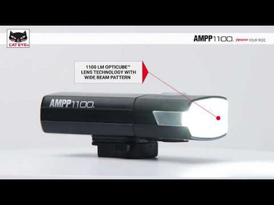 Cateye AMPP 1100 Front Light (Black)