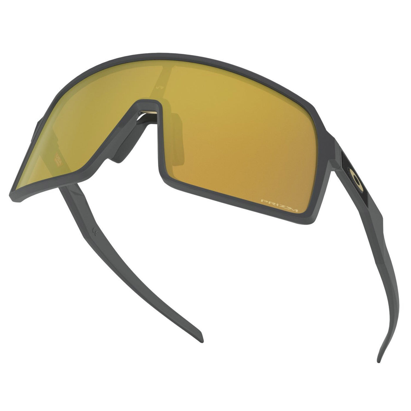 Oakley Sutro Sport Sunglasses (Prizm 24k/Matte Carbon)
