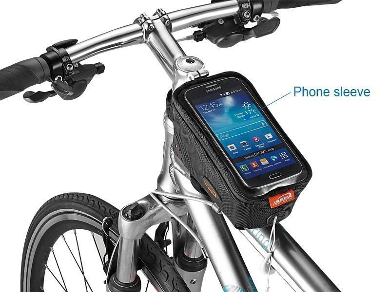 Ibera Phone Sleeve Top Tube Bag - BUMSONTHESADDLE