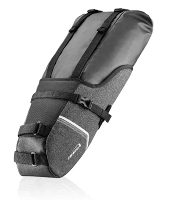 Ibera Waterproof Saddle Bag (Black) - BUMSONTHESADDLE