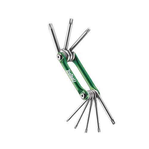 IceToolz Star-8 Multi Tool Set Tie-Card - BUMSONTHESADDLE